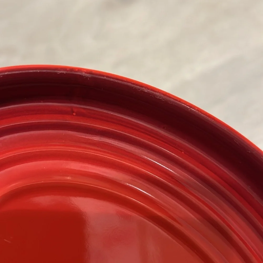 Le Creuset bright red